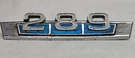 1967-69 Ford 289 Front Emblem C70B-16237-A Fairlane Falcon Free Shipping. Fixed Price $20.00.