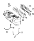 Genuine Mopar Fuel Tank Strap 68224752AA. Fixed Price $43.86.