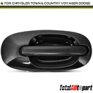 Smooth Black Exterior Door Handle For Chrysler Dodge Plymouth Left Sliding. Fixed Price $17.99.