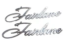 1968 Ford "fairlane" Quarter Nameplate Emblems Pair Casting # C8OB-54291B62-A. Fixed Price $49.95.
