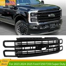 Front Grille Platinum Style 2023-2026 Ford F250 F350 Super Duty Gloss Black. Fixed Price $429.99.
