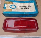 1964 Plymouth Belvedere Savoy Nos Mopar Right Tail Lamp Lens Chrome. Fixed Price $135.00.