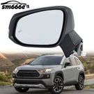 Driver Side Mirror For 2019-2024 Toyota RAV4 W/ Power Heated Bsm Turn Signal. Fixed Price $57.41.