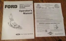 Ford LM21 S/p Rear Bagger Lawn Mower Operators Manual & Briggs Stratton Engine. Fixed Price $5.25.