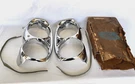 Nos 1967 Ford Galaxie Trim Bezel Headlamp Moldings Surround. Fixed Price $635.00.