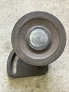 Used Oem 1964 Ford 289 V8 Air Conditioning Idler Pulley Bracket C4AA-8A619-A. Fixed Price $50.00.