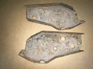 Corvette Bracket Frame To Crossmember Extension Arm Pair Gm Oem 69 70 71 72. Fixed Price $300.00.