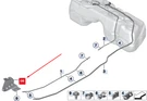 New Bmw X3 F25 Fuel Line Mudguard 16137262745 Genuine. Fixed Price $120.44.