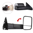 Black Pair Power Heated Towing Mirrors For 2009-15 Ram 1500 Pickup Signal Light. Fixed Price $169.99.