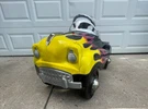 Vtg Instep 1957 Black Steel Chevy Street Rod Toy Pedal Car W/ Flames 14-PC600. Fixed Price $399.99.