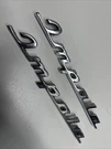 1960 Impala Quarter Emblems Good Originals U5. Fixed Price $29.95.