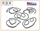 New Bmw E10 1600 1602 2002TII 5 Piece Body Seal Kit 1967-1974. Fixed Price $525.00.