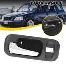 Front Inter Black Door Handle Side Driver Left Lh For 1997-2001 Honda Crv Cr-v. Fixed Price $11.99.