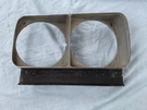 68 Buick Skylark Gs Original Left Headlight Trim Bezel 1381911. Fixed Price $110.46.