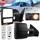 Pair Power Heated Tow Mirrors 2007- 2014 Ford F150 F-150 Signal Puddle Light. Fixed Price $134.21.
