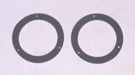 1955 1956 Ford Thunderbird T-bird Park Light Lens Gaskets Pair New. Fixed Price $6.30.
