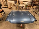 2003 Jeep Liberty Hood Panel Used Oem Blue 55177200AB 218K Miles. Fixed Price $100.00.