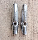 1941 Ford Deluxe Bumper Guards Original Pair Front Rear. Fixed Price $195.00.
