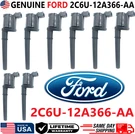 Genuine Ford X8 Ignition Coils 1997-2014 & Lincoln V8, 2C6U-12A366-AA. Fixed Price $202.08.