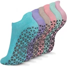 Hromec Non Slip Yoga Socks With Grips For Pilates, Medium, 6 Pairs-typ B. Fixed Price $24.18.