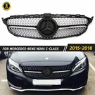Front Grille W/emblem For Mercedes W205 Class C250 C300 C350 2015-2018. Fixed Price $59.70.