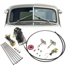 1928-47 Ford Wiper Kit Wiring Harness Hot Rod Rat Windshield Glass Scta. Fixed Price $369.95.