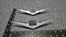 1955 1956 Chevrolet 2ND Series Truck "V8" Front Fender Emblems 3723732 Chevy Usa. Fixed Price $50.00.