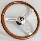 Steering Wheel Fits For Volvo Silver Classic Vintage Wooden 740 760 780 940. Fixed Price $249.00.