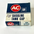 Vintage Ac Gt Gas Tank Cap - Nos Gm Chevy Oem #6410263. Fixed Price $19.99.
