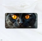 Cat Eyes License Plate Detailed High Visual Art Add Custom Text Decor. Fixed Price $14.95.