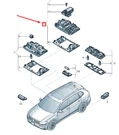 New Vw Tiguan AD1 Front Roof Reading Interior Lighting 5TA947105BQAW. Fixed Price $184.28.