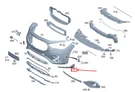 Mercedes-benz Gla H247 Front Bumper Left Lower Trim A2478850510. Fixed Price $72.56.