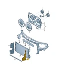 New Audi A7 Sportback Left Radiator Air Duct 4G8121283BA Original. Fixed Price $88.02.