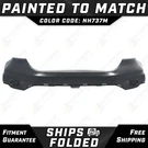 New Painted *NH737M Grey* Front Upper Bumper Cover For 2010-2011 Honda Crv. Fixed Price $370.99.