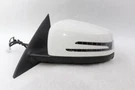 Left Driver Side White Door Mirror Power Fits 2014-16 Mercedes CLA250 Oem #28630. Fixed Price $240.00.