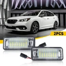Led License Plate Lights Subaru Forester Impreza Wrx Sti Xv Crosstrek Lega. Fixed Price $8.99.
