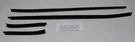 Window Sweeps Felt Kit Weatherstrip 1971-1973 Ford Mustang Fastback. Fixed Price $204.07.