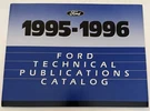 Vtg 1995-1996 Technical Publications Catalog Dealer Service Departments. Fixed Price $22.95.
