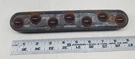 Antique Reflector Persons Long No 7 X Orange. Fixed Price $90.00.