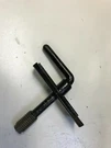 Jaguar Type Spare Wheeel Clamp (hold Down) #BD11007/1 Original Equipment. Fixed Price $47.50.