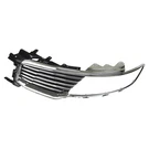 Chrome Front Upper Left Bumper Hood Grille Assembly For Lincoln Mkx 2015 2016.... Fixed Price $276.00.