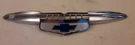 Vintage 1950S Chrome Blue Flagged Gmc - Script Emblem. Fixed Price $100.00.