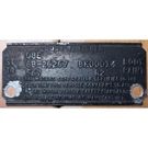 1968 Pontiac Bonneville Convertible Fisher Body Data Plate Tag. Fixed Price $25.00.