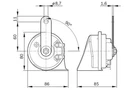 For Bosch 9 320 335 007 Trumpet Horn. Fixed Price $38.21.