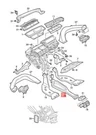 Audi RSQ3 F3B F3N Air Channel For Pass. Cabin Heater 83A857039 19-19. Fixed Price $60.99.