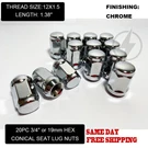 Fits Acura Ilx Nsx Rl Rsx Mdx Rdx Tsx Tl 1.38" Acorn Lug Nut 12X1.5 Chrome 20. Fixed Price $21.59.