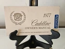 Vtg 1977 Cadillac Owners Manual Operators Car Gm Booklet Advertising Users. Fixed Price $7.00.