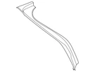 Genuine Bmw Side Trim 51-49-5-A01-521. Fixed Price $42.52.