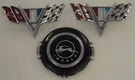 1964-1967 Chevy Flag Emblem Set Camaro Chevelle Impala Nova 3840318 &horn Button. Fixed Price $24.99.
