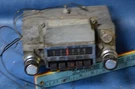 Vtg 1967 Ford Falcon Push Button Am Radio Dial Knob Bezel Dash Trim 6TPD Fomoco. Fixed Price $125.00.